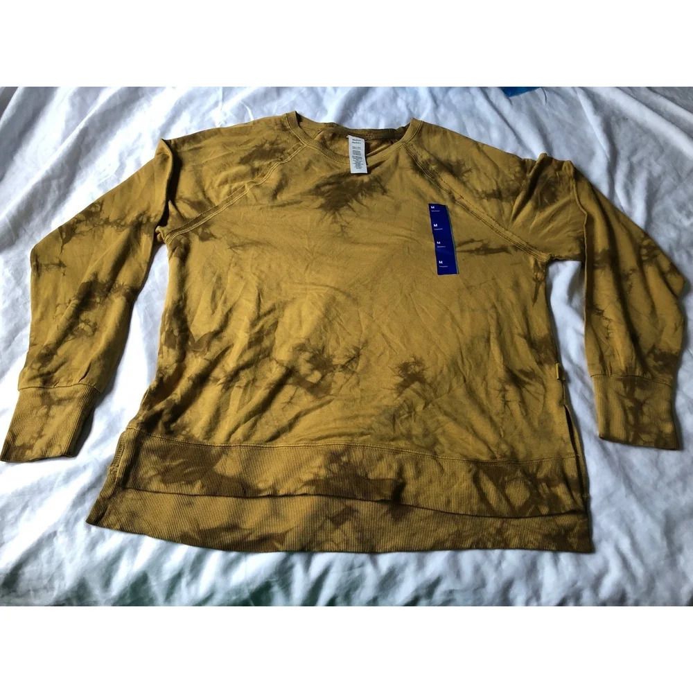 Joy Lab Women's Sweatshirt tie-dye